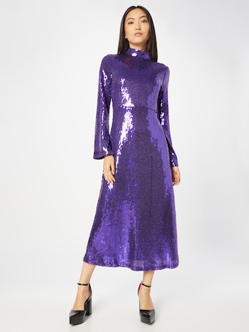 Warehouse Dress in Purple: front