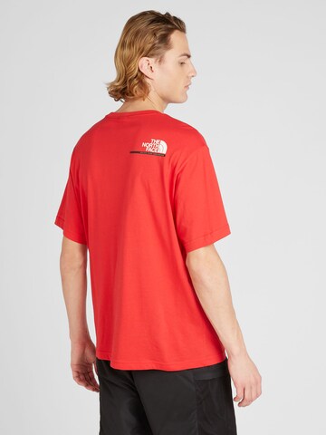 THE NORTH FACE Shirt 'EST 1966' in Red