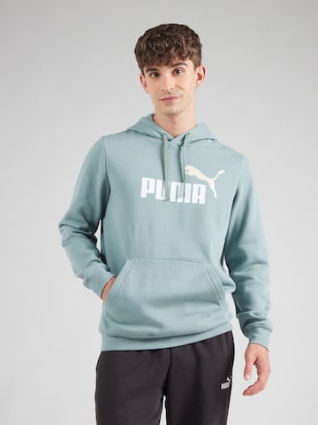 Felpa sportiva 'ESS No. 1' di PUMA in verde: frontale