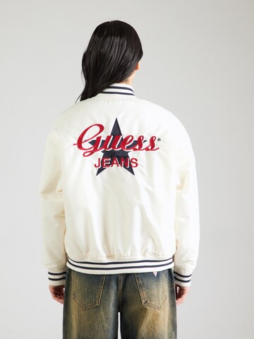 GUESS JEANS Tussenjas in Beige: voorkant