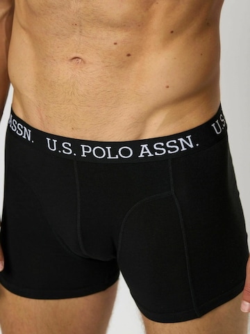 U.S. POLO ASSN. Boxershorts 'Walter' in Zwart