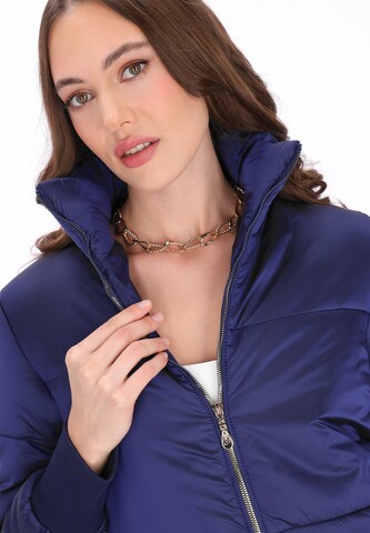 faina Winter coat in Blue