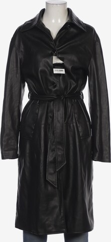 Bershka Jacket & Coat in XS in Black: front