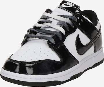 Nike Sportswear - Sapatilhas baixas 'Dunk' em branco: frente