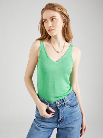 ONLY - Top de punto 'INEZ' en verde: frente