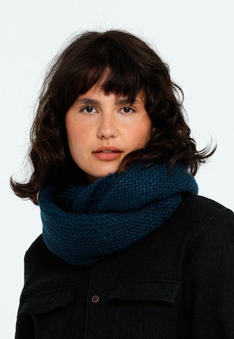 Bickley + Mitchell Silmukkahuivi värissä sininen