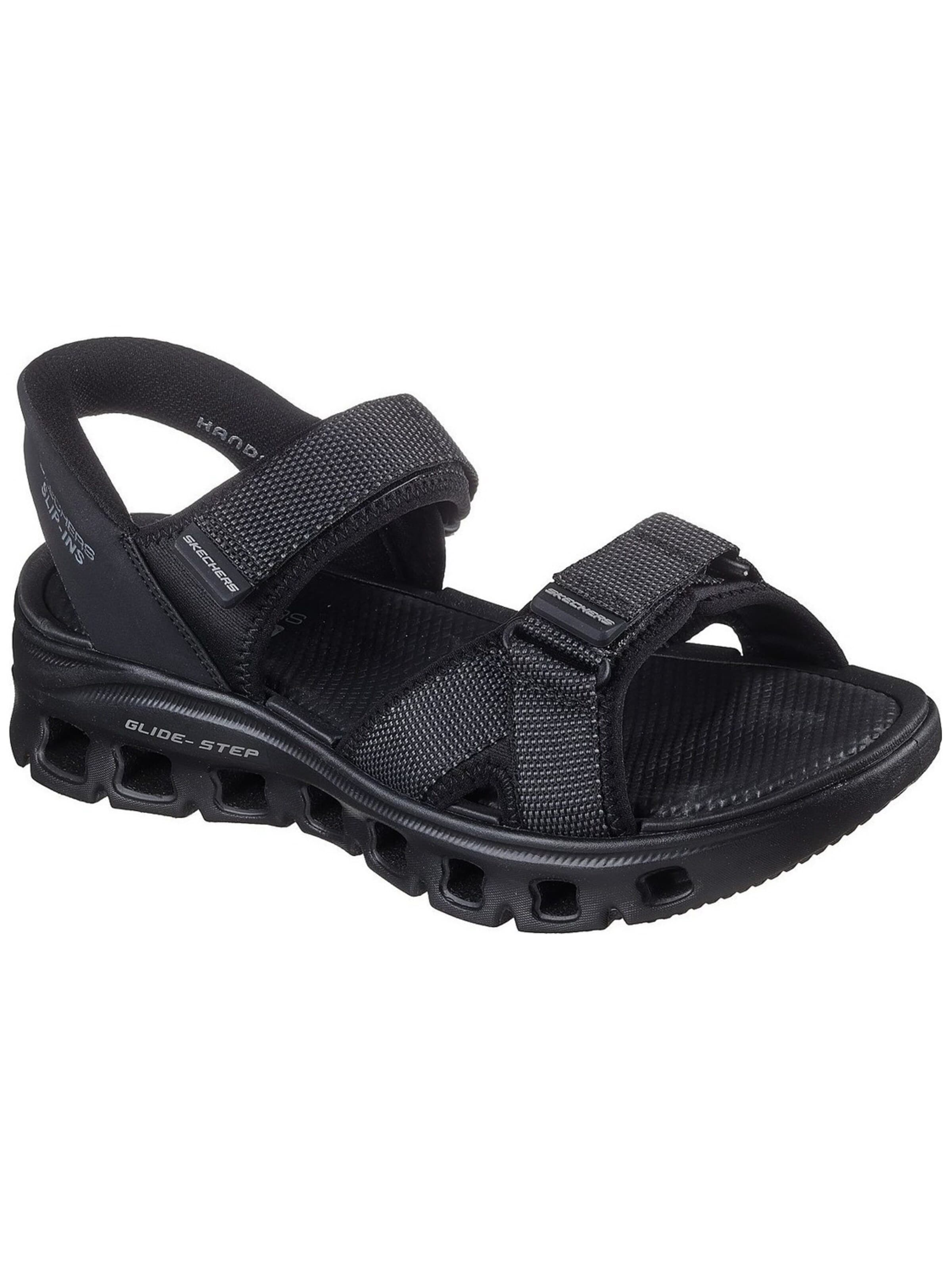 SKECHERS - Sandalias 'Skechers Glide-step Pro Sandal-salvoe' en negro: frente