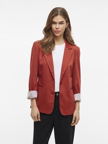 Blazer VILA en rouge : devant