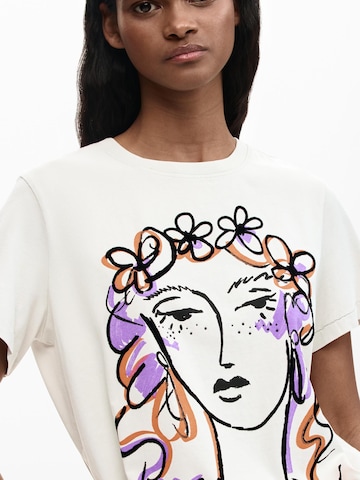 Maglietta di Desigual in bianco
