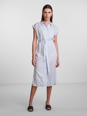 PIECES Shirt Dress 'Korah' in Blue