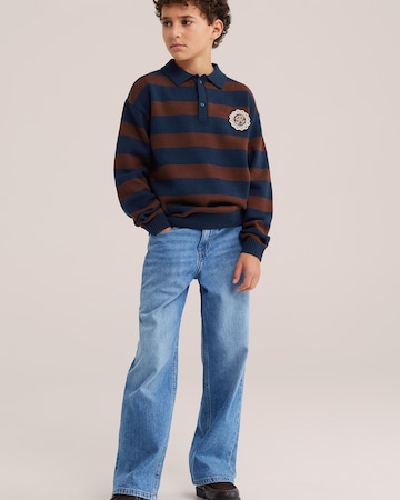 WE Fashion Pullover in Blau