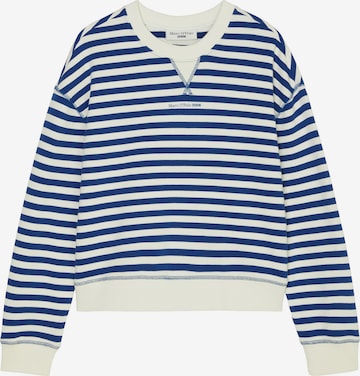 Marc O'Polo DENIM Sweatshirt in Blauw: voorkant