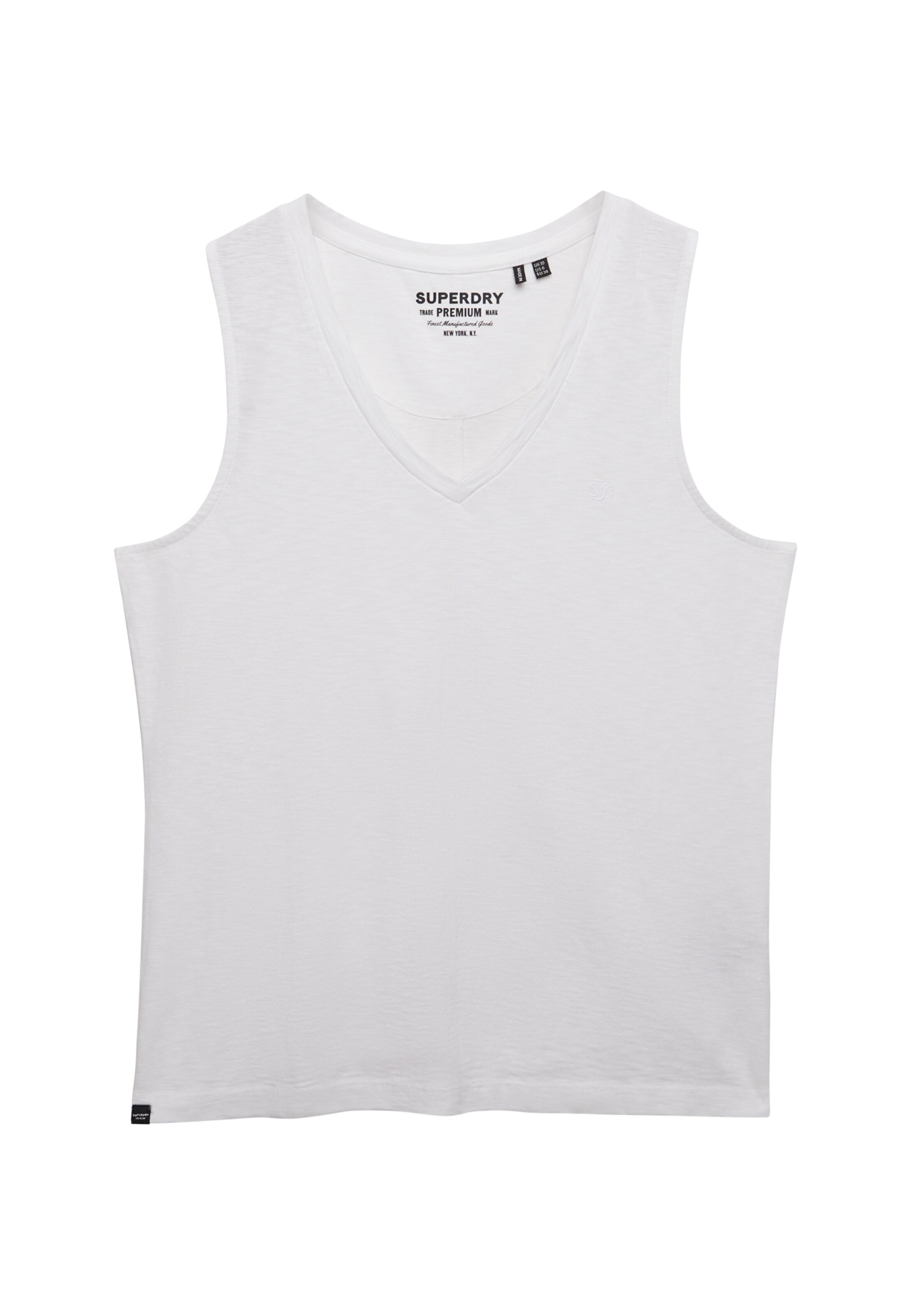 Superdry & Co Top 'Studios' in Wit: voorkant