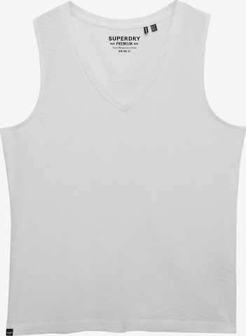 Superdry & Co Top 'Studios' in Weiß: Vorderseite