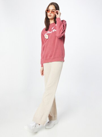 Oasis Sweatshirt 'Let Love Grow' i rosa