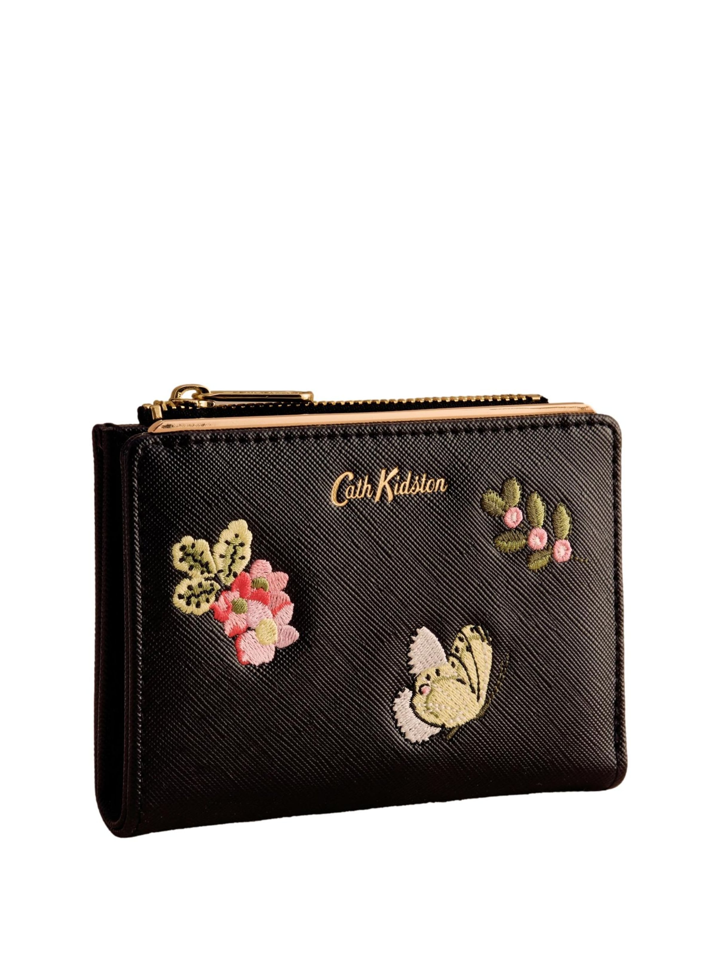 Portamonete di Cath Kidston in nero: frontale