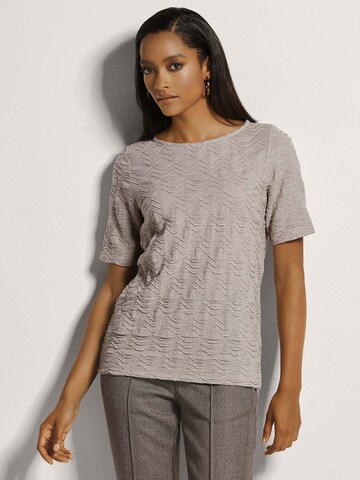 T-shirt MADELEINE en marron : devant