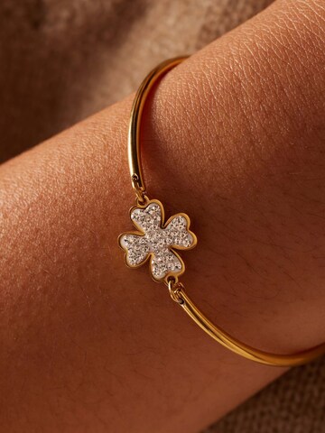 Bracelet Lucardi en or : devant