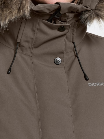 Didriksons Outdoorjas 'Erika' in Bruin