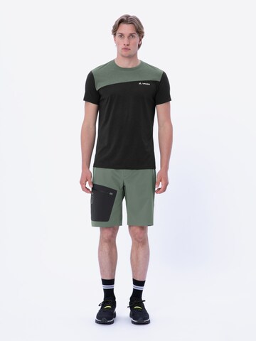 VAUDE Regular Outdoorbroek 'Badile' in Groen