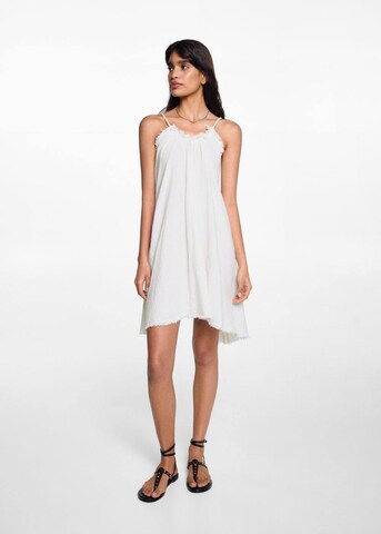 MANGO TEEN Kleid 'Caleta' in Weiß