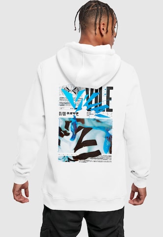 Sweat-shirt 'Vile V2' Merchcode en blanc : devant