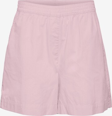 VERO MODA Pants 'Nibi' in Pink: front