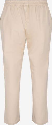 Zizzi Normalny krój Spodnie 'Maddie' w kolorze beżowy