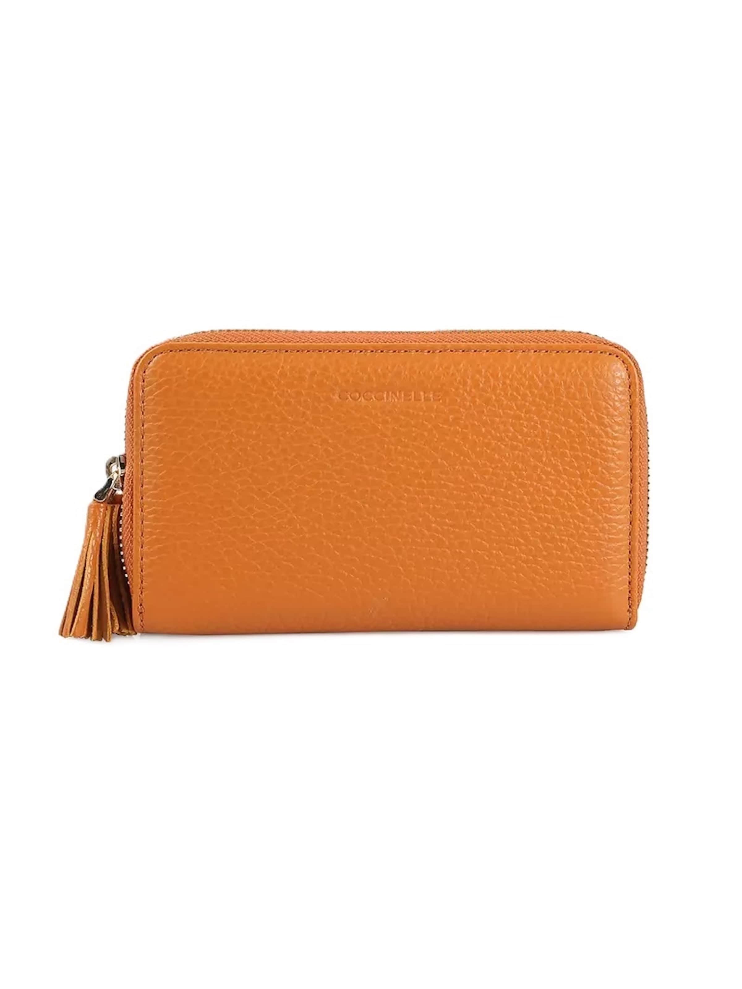 Coccinelle Wallet 'E2MU011B301' in Orange: front