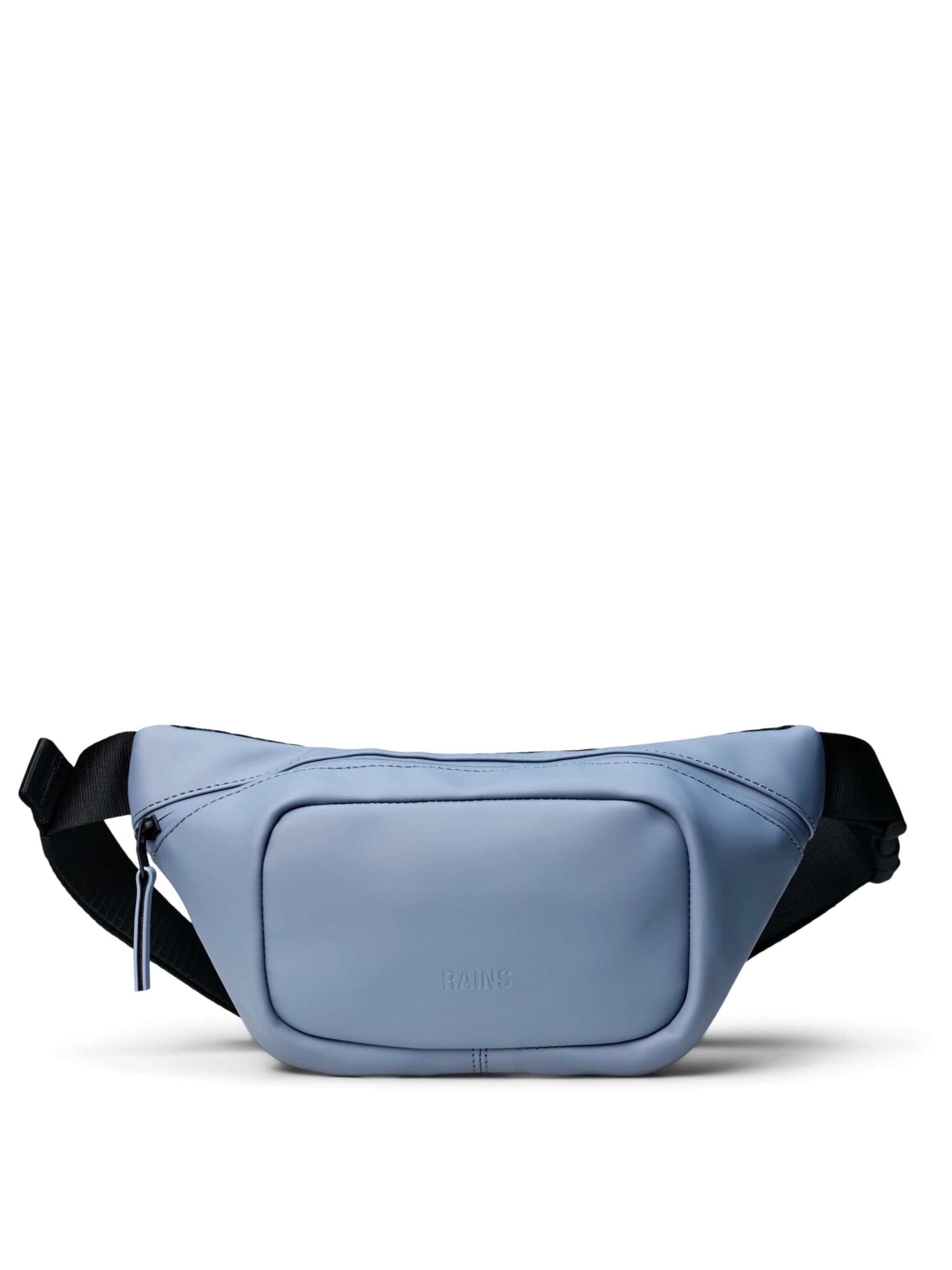 RAINS Fanny Pack in Blue: front