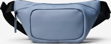 RAINS Gürteltasche in Blau: Vorderseite