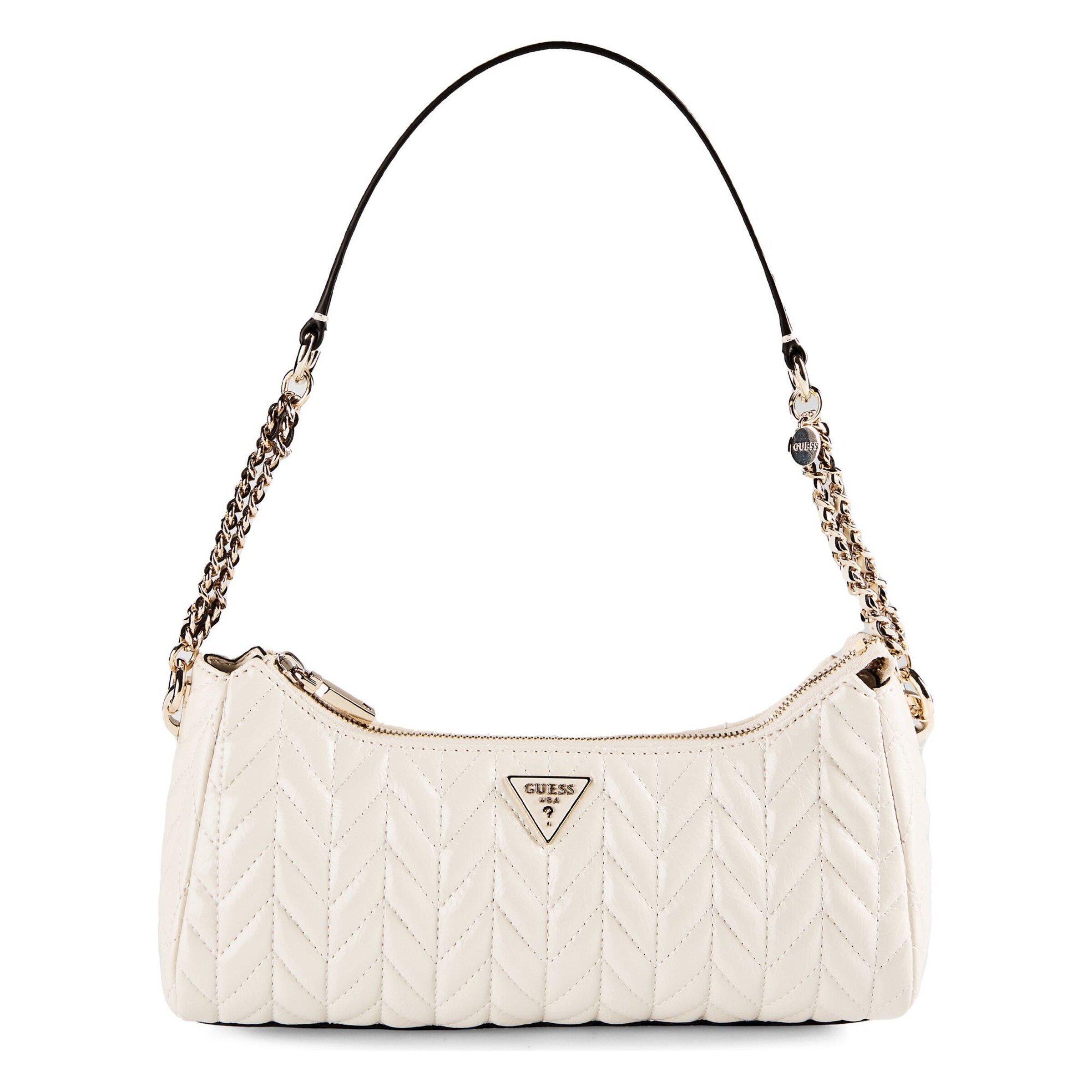 GUESS Schultertasche 'Cheryl' in Weiß: Vorderseite