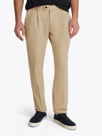 Regular Pantalon à pince 'DENTON' TOMMY HILFIGER en beige : devant