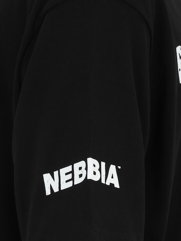 NEBBIA Funktionsshirt 'GRIND 356' in Schwarz