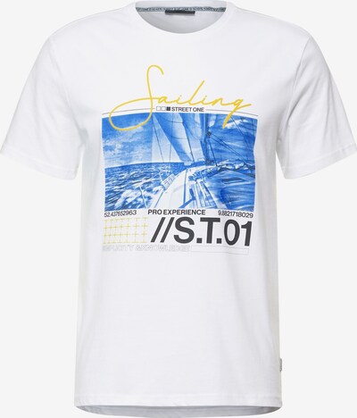 Street One MEN T-Shirt in weiß, Produktansicht