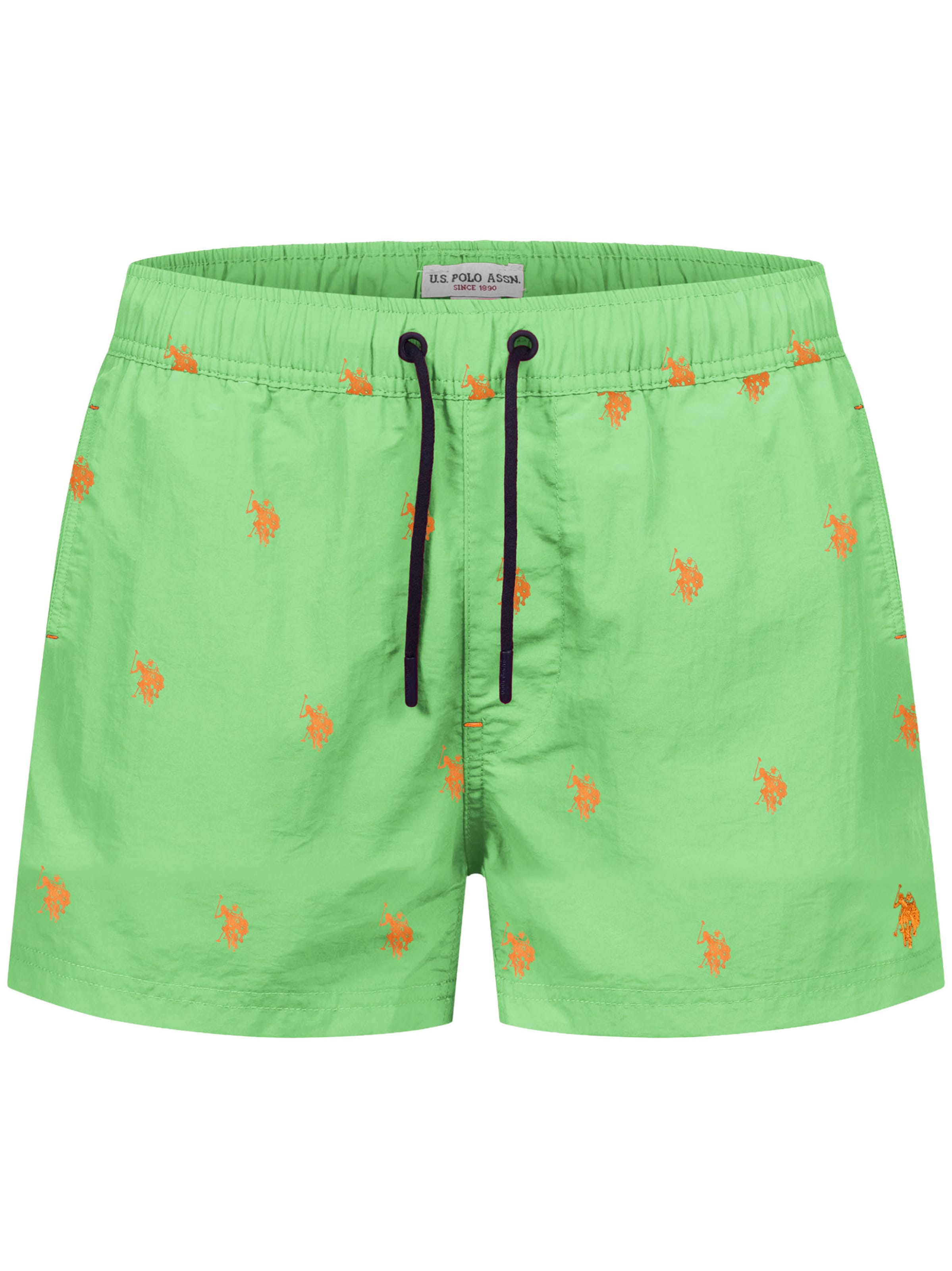 Shorts de bain U.S. POLO ASSN. en vert : devant