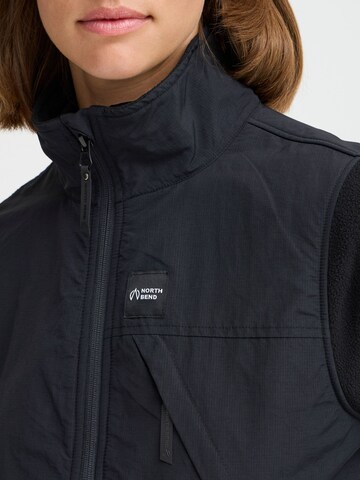 North Bend Fleece jacket 'Delia' in Black