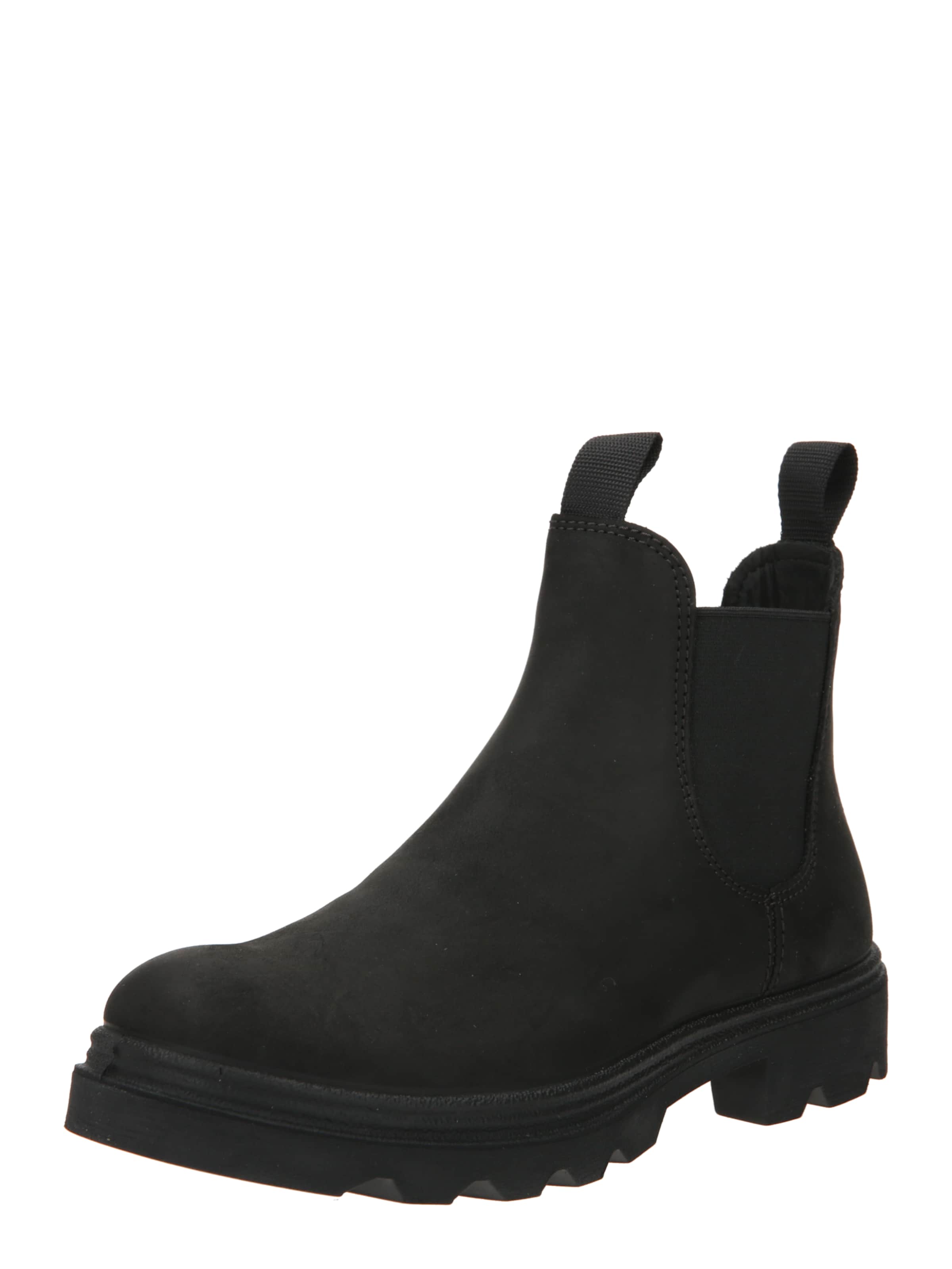 ECCO Chelsea Boots 'Grainer' i sort: forside