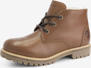 Travelin Chukka Boots 'Trehuse ' in Bruin: voorkant