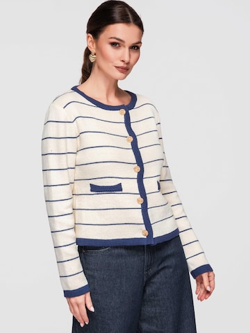 Ombre Strickjacke‌‌‌ in Blau