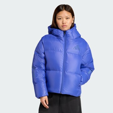 ADIDAS SPORTSWEAR Sports jacket 'Z.N.E' in Blue: front