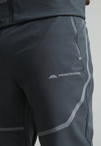 MONTERRAIN Tapered Workout Pants in Blue