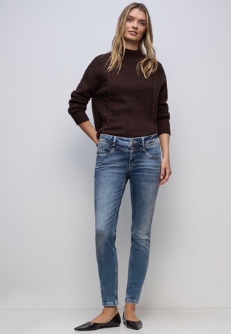 STREET ONE Slim fit Jeans in Blue