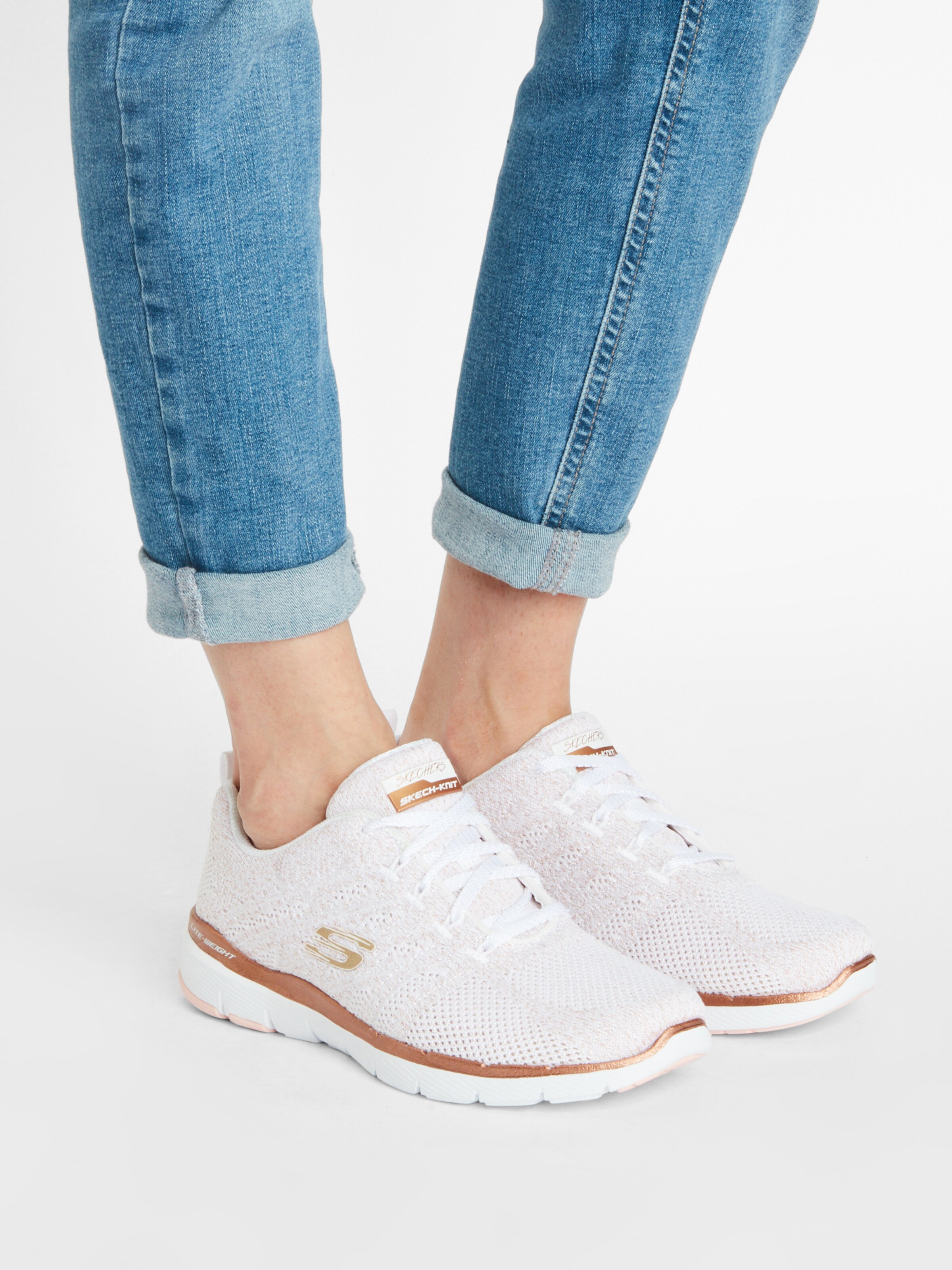 SKECHERS trainers 'Flex Appeal 3.0' in White | ABOUT YOU