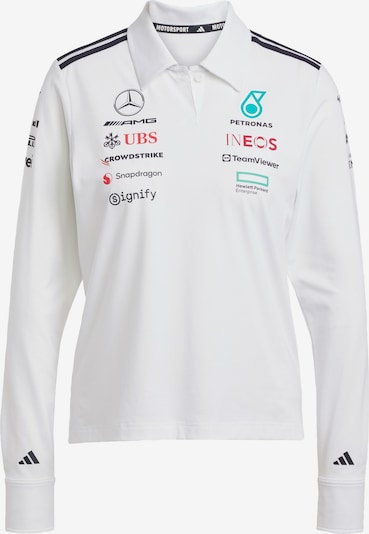 ADIDAS PERFORMANCE T-shirt fonctionnel 'Mercedes - AMG Petronas Formula One Team' en turquoise / rouge / noir / blanc, Vue avec produit