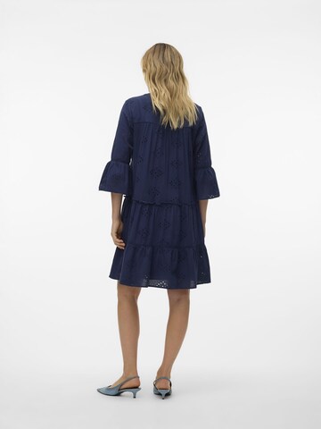 VERO MODA Blousejurk 'DICTHE' in Blauw
