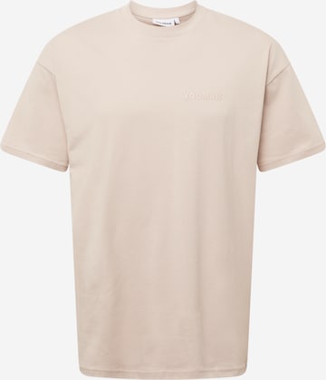 Youman T-Shirt 'Flemming' in Beige: predná strana