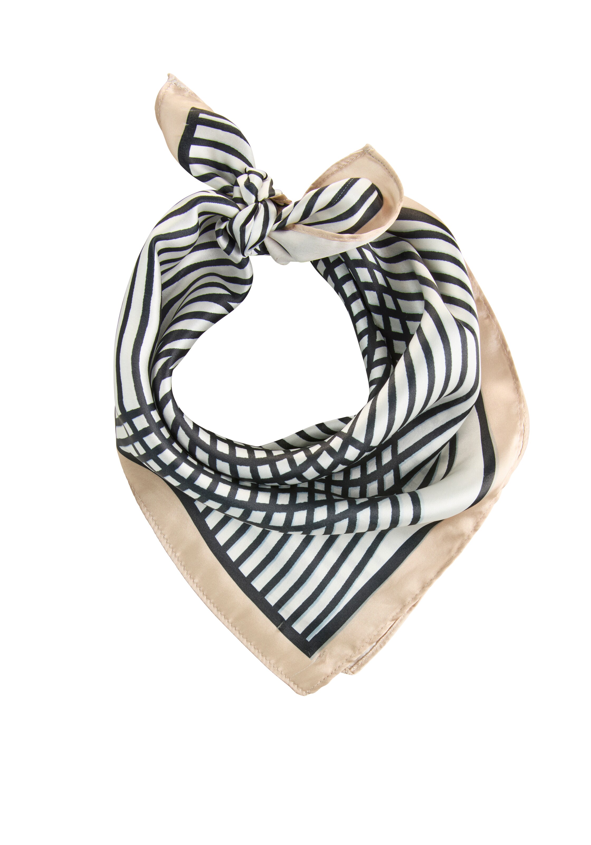 LAURA SCOTT Wrap in Black: front