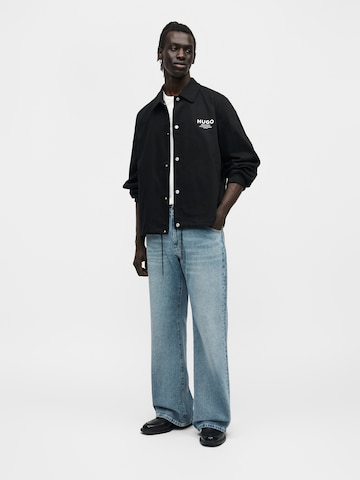 HUGO Prehodna jakna 'Biyo2631' | črna barva