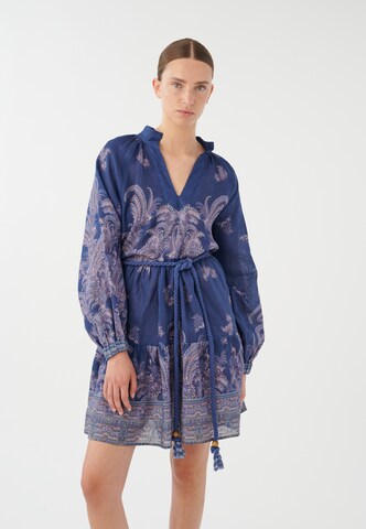 Robe-chemise 'Vaniadea' Dea Kudibal en bleu : devant